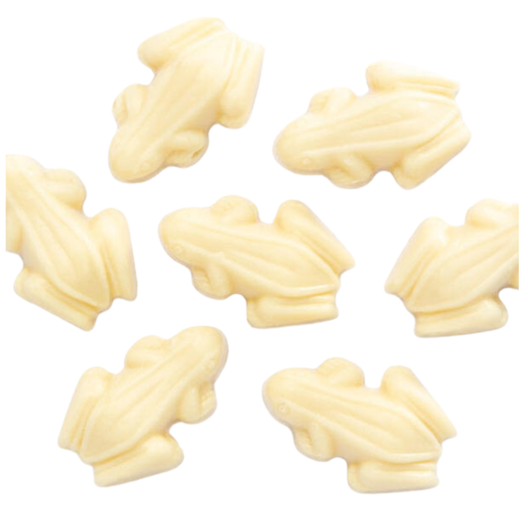 White Chocolate Frogs Choc (Everfresh)