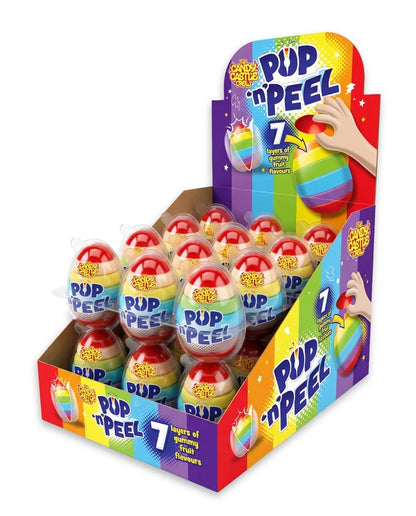 Pop N Peel Gummy Egg 85g
