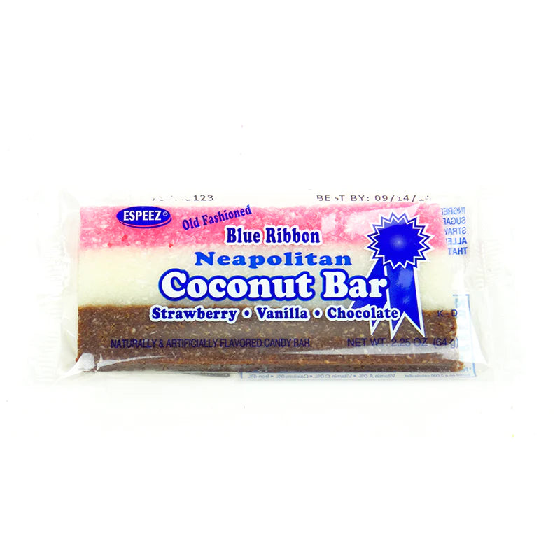 Neapolitan Coconut Bar