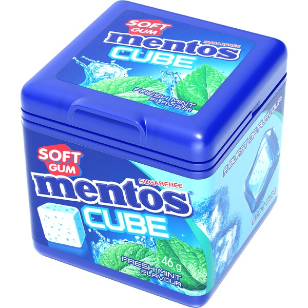 Mentos Cube Gum Ice Mint 46g