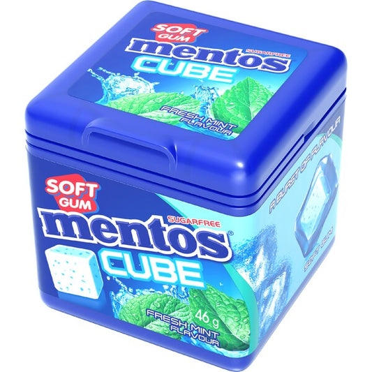 Mentos Cube Gum Ice Mint 46g