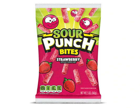 Sour Punch Bites Strawberry 142g
