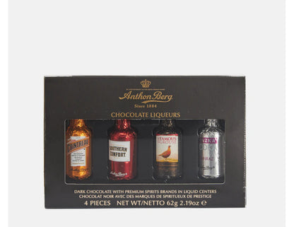 Anthon Berg Chocolate Bottles - 4 piece