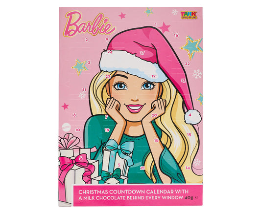 Barbie Milk Chocolate Advent Calendar 40g