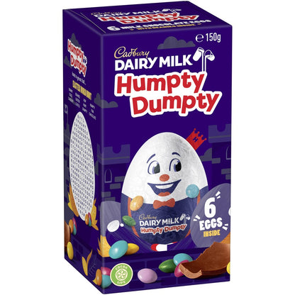 Cadbury Dairy Milk Humpty Dumpty Easter Egg 6 Pack