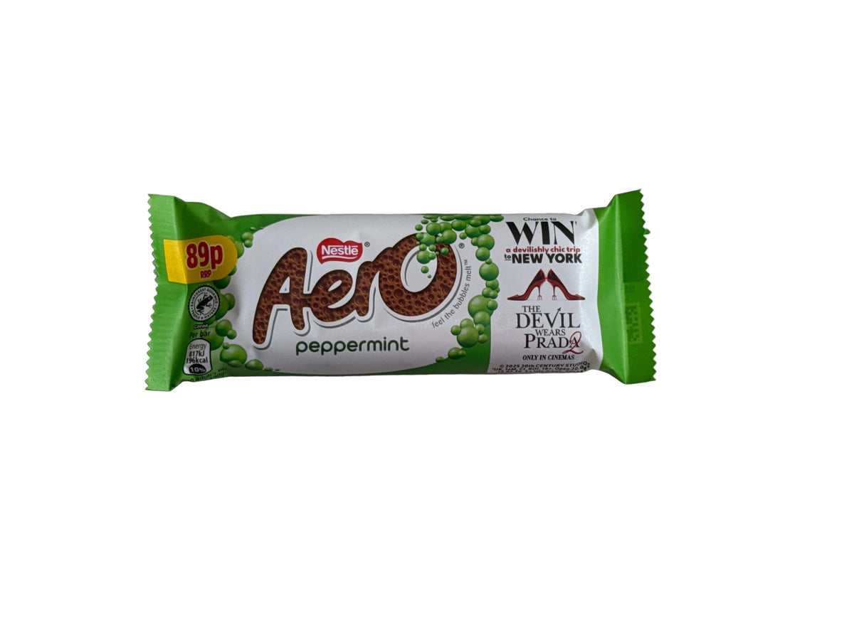 Aero Bubbly Peppermint Chocolate Bar 36g