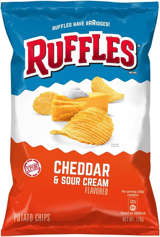 Ruffles Cheddar and Sour Cream Chips