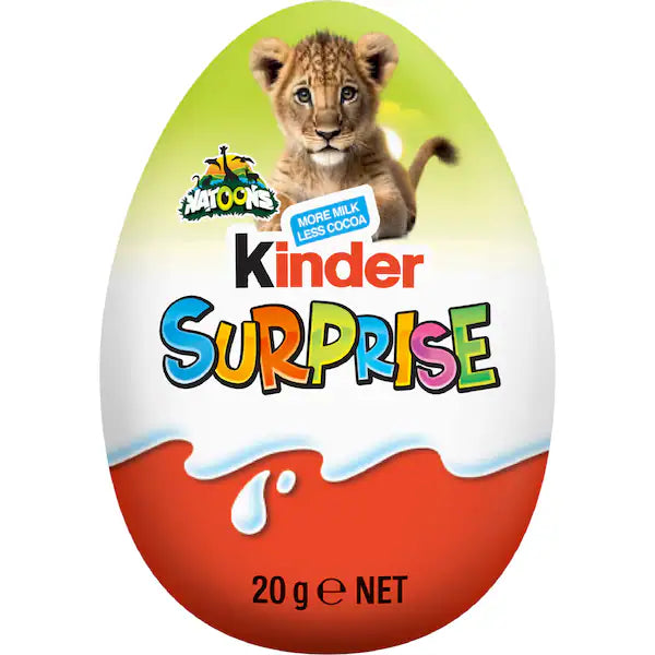 Kinder Surprise Chocolate Egg Animals -Natoons