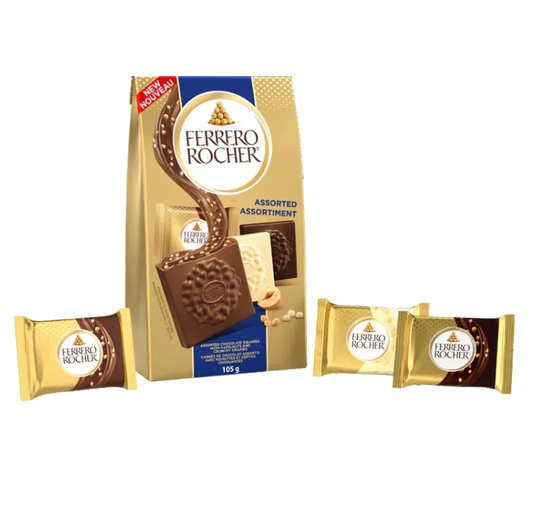 Assorted Hazelnut chocolate squares