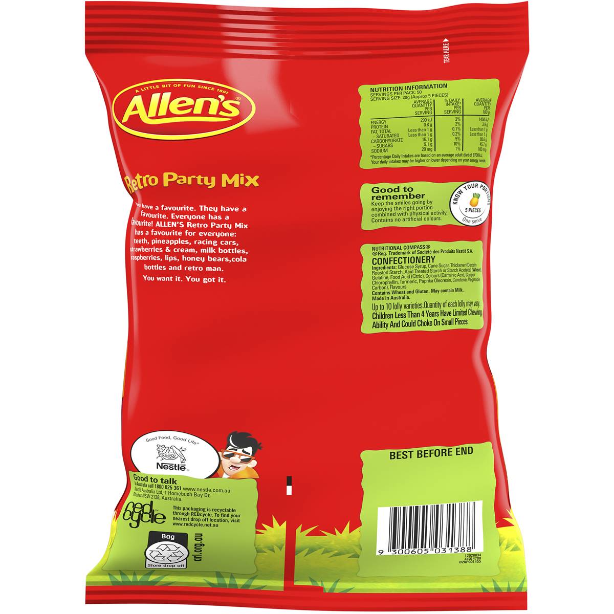 Allens Retro Party Mix 1kg