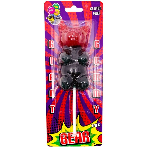 Giant Gummy Bear Lollipop