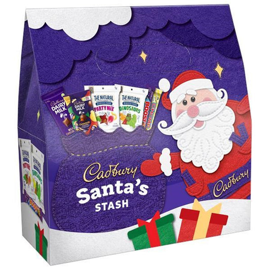Cadbury Christmas Chocolate Santa Stash Pack - 812g