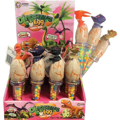 Dinosaur Egg Candy Tube