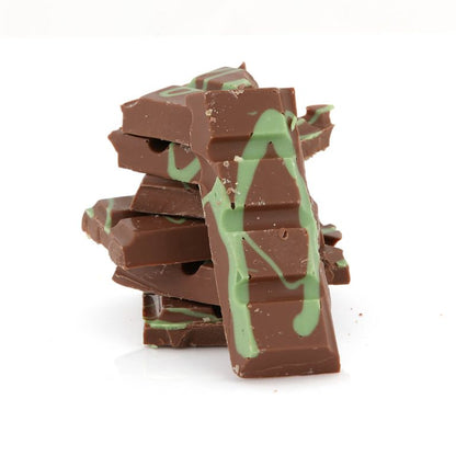 Crisp Mint – 100g Milk Chocolate Bar