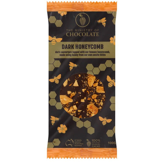 Ministry Dark Honeycomb Bar 100g
