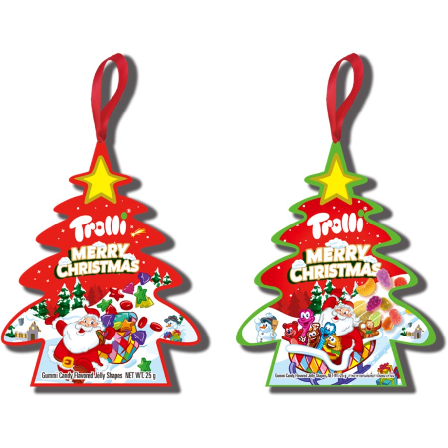 Trolli Christmas Mini Trees 25g - Assorted*