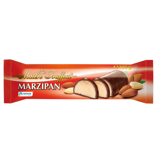Maitre Marzipan Dark Bar 100gm