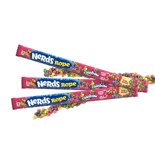 Wonka Nerds Rope Rainbow 25g