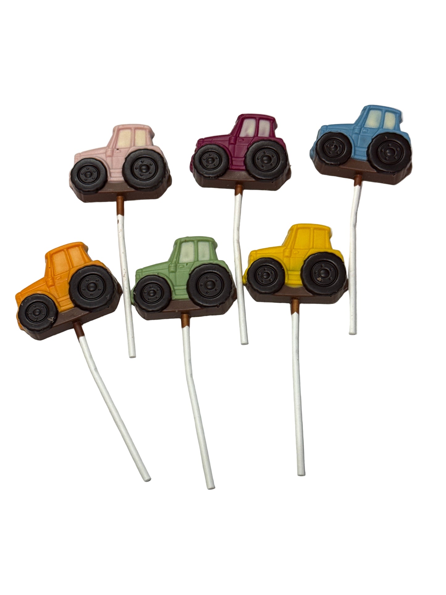 Tractor Chocolate Lollipop 25g