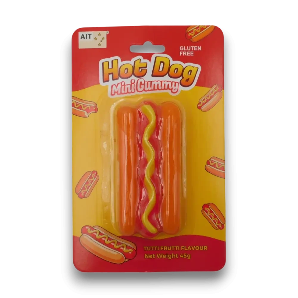 Mini Gummy Hotdog 45g
