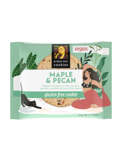 Vegan Gluten Free Maple & Pecan Cookie 60g