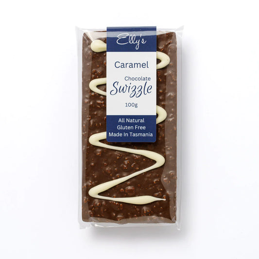 Caramel Swizzle Chocolate Block
