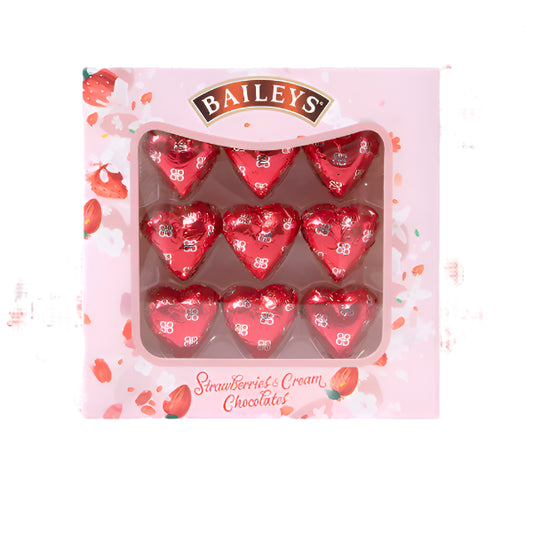 Baileys Strawberries & Cream Hearts 90g