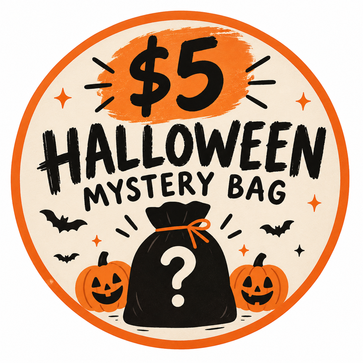 Halloween Mystery Bag $5