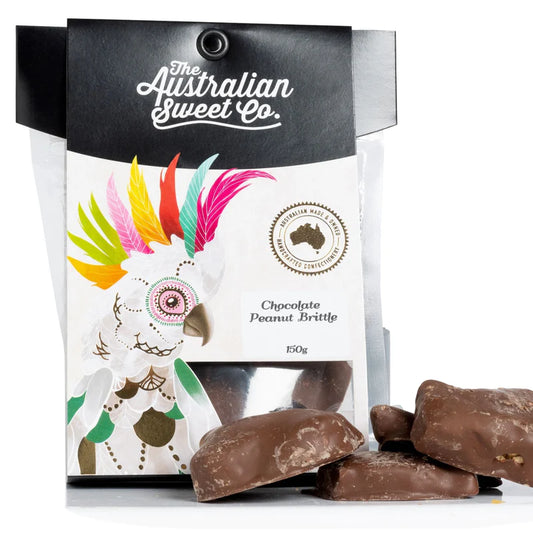 Chocolate Peanut Brittle 150g