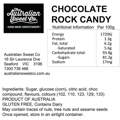 Choc Mint Rock Candy