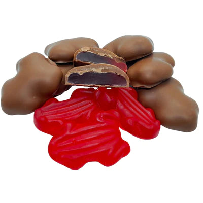 Milk Chocolate Coated Red Frogs 110g