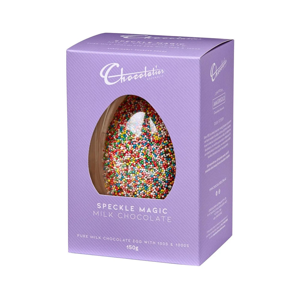 150g Speckle Magic Milk Chocolate Egg