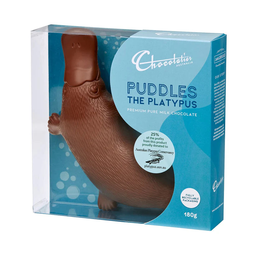 180g Puddles the Platypus Milk Chocolate