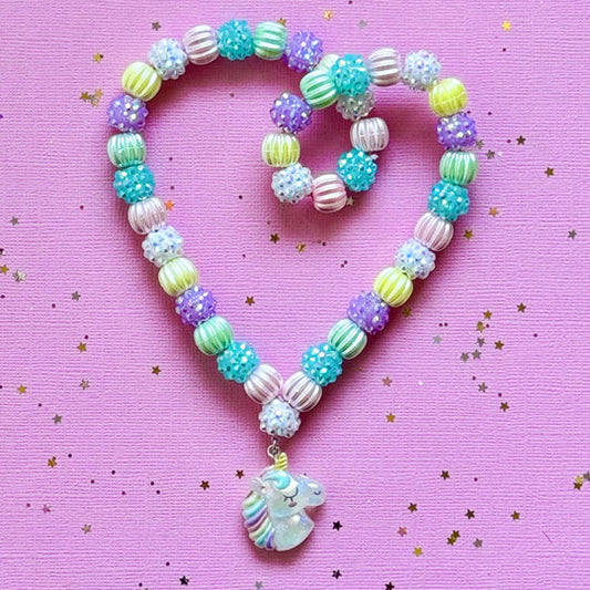 Unicorn Beaded necklace