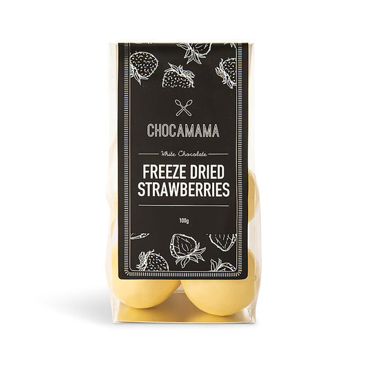 White Freeze Dried Strawberries
