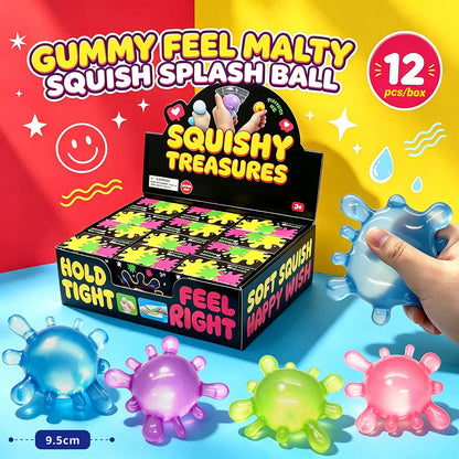 Gummy Feel Malty Squish Splash Ball