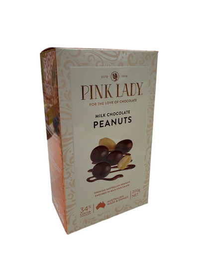 Pink Lady Milk Choc Peanuts