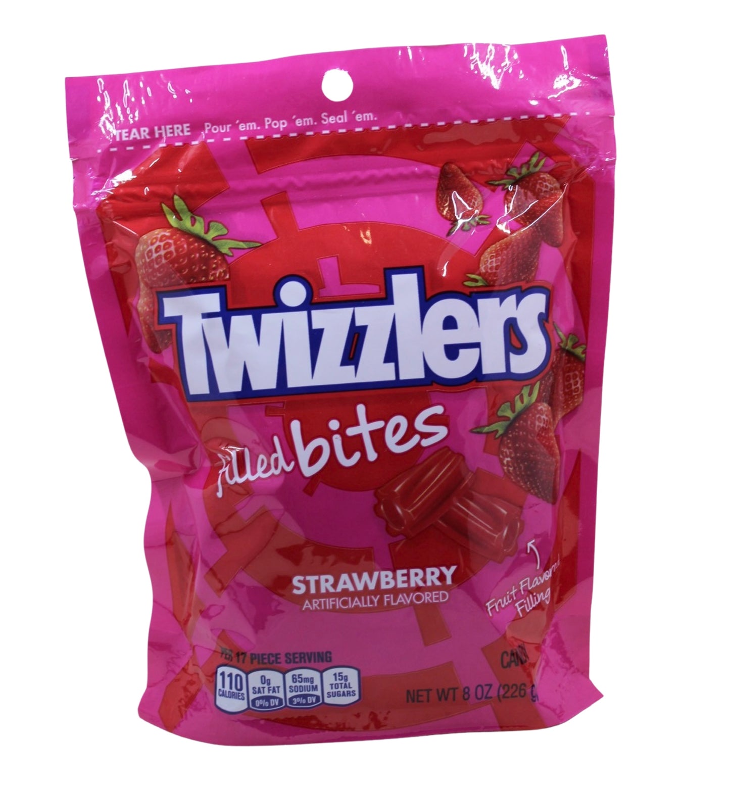 Twizzlers Filled Bites Strawberry