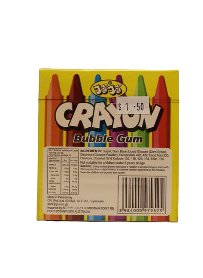 crayon bubblegum