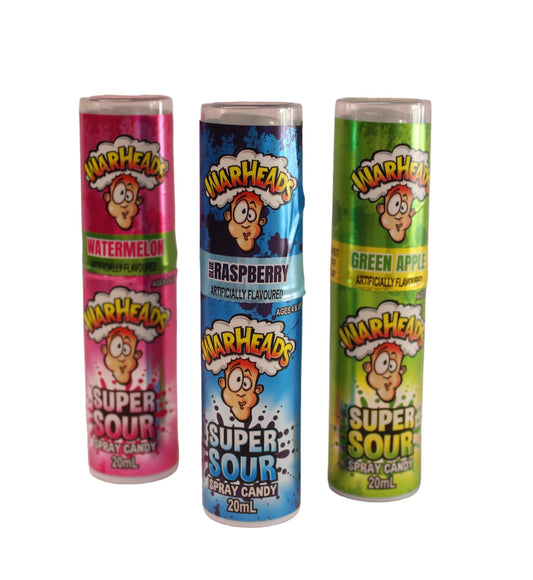 Warheads Super Sour Candy Spray