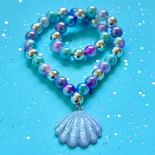 Beaded Seashell Necklace