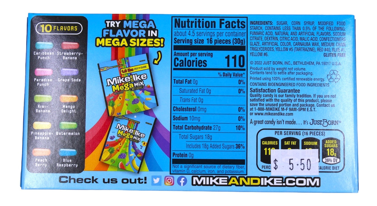 Mike and Ike Mega Mix 141g