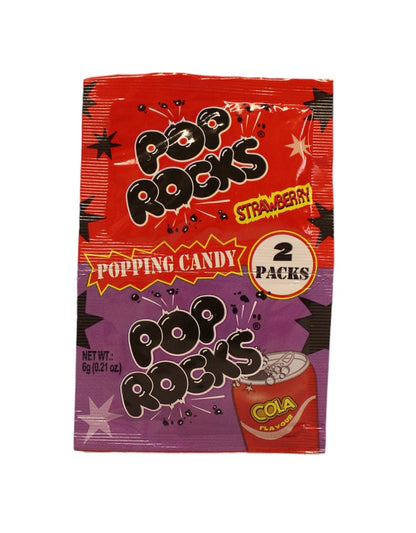 Poprocks Twin pack - Strawberry and Cola