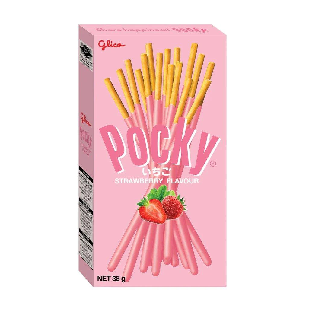 Pocky Strawberries and Cream