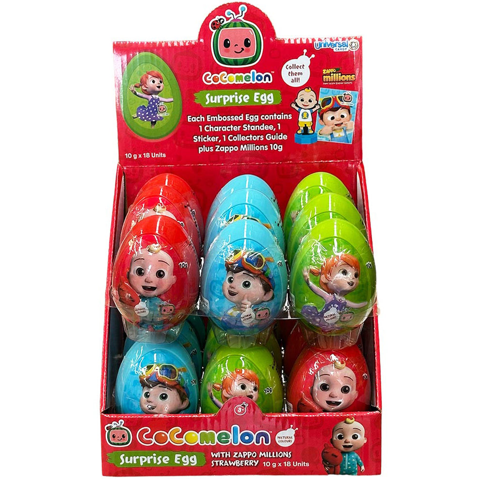 Cocomelon Embossed Egg