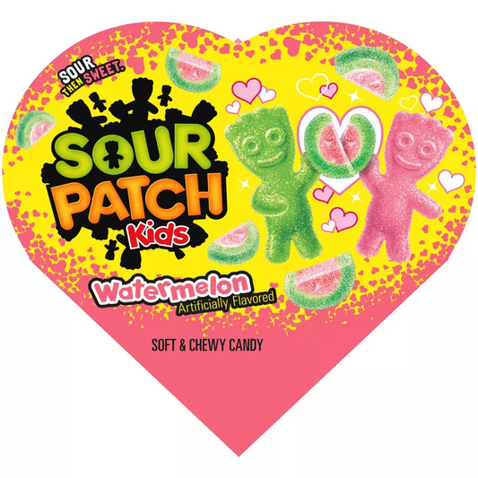 Sour Patch Kids Valentine's Watermelon Heart