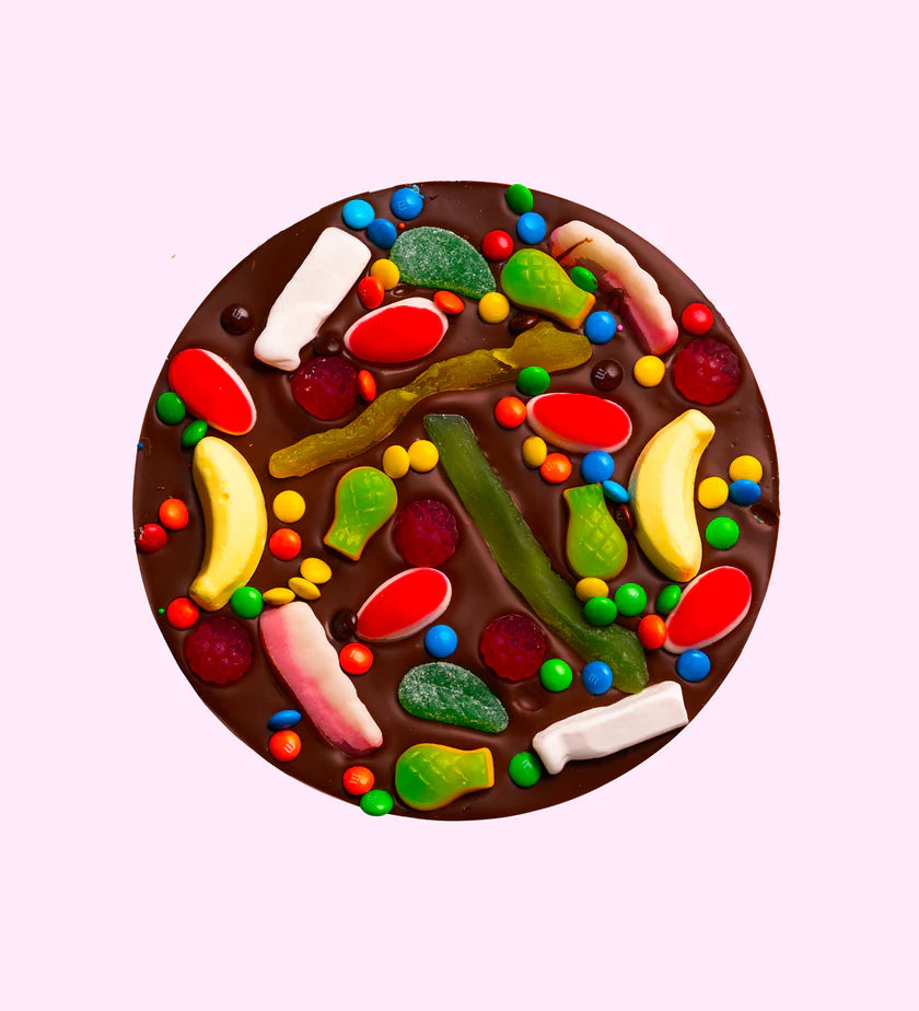 Giant Lolly Pizza - Dark Choc