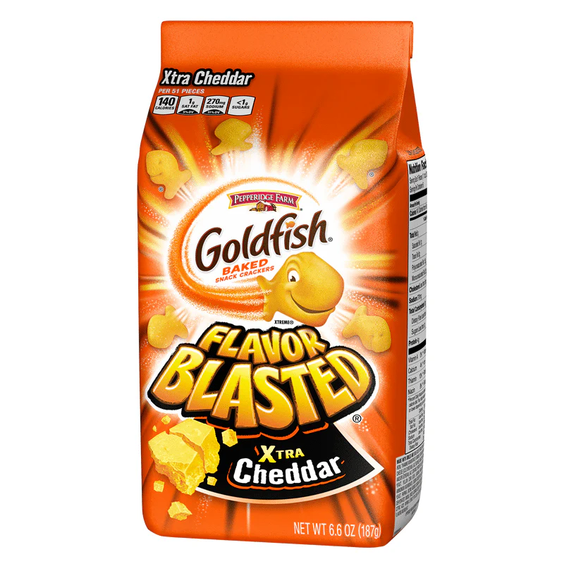 Goldfish Extra Cheddar 187g