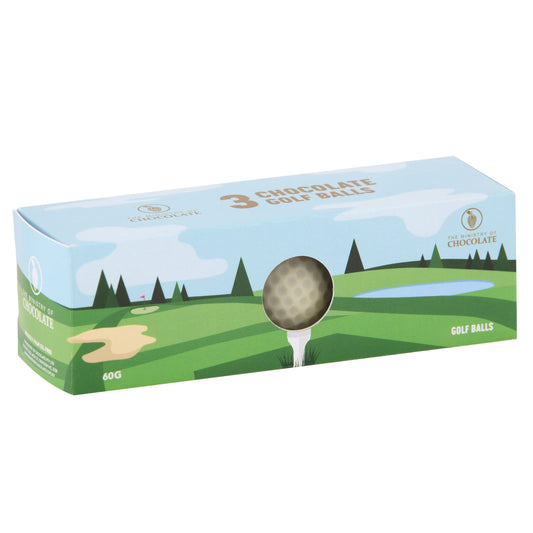 Chocolate Golf Ball Gift Box 60g