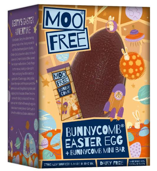 Moo Free BunnyComb Easter Egg